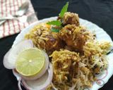 A picture of step 12 of Hyderabadi Chicken Dum Biryani.