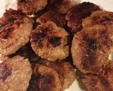 A picture of step 4 of Grilled Meat Balls and Caramelised Sweet Onions.