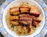 รูปขั้นตอนการทำที่ 11 ของ ข้าวผัดไข่หมูต้มเค็ม