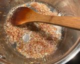 A picture of step 2 of Mediterranean shrimp pasta.