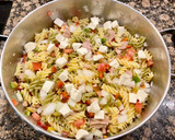 Foto del paso 4 de la receta: Ensalada de pasta con quesitos y orégano, “sin gluten “