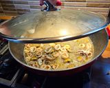 Tenger gyümölcsei rizottó 🍤🍚 recept fázis 2 fotója