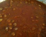 A picture of step 4 of Chole puri.