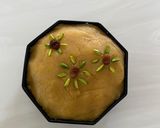 A picture of step 4 of Custard semolina shiro.