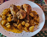 Foto del paso 5 de la receta: Muslitos de pollo con patatas al romero