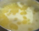 A picture of step 3 of Kesari Sweet Pulao.