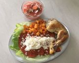 A picture of step 13 of Michoacan-Style Street Enchiladas (Enchiladas Placeras).