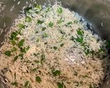A picture of step 4 of Vegetarian Cuban Rice (Moros y Cristianos).