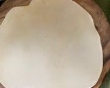 A picture of step 8 of Chicken Kathi Roll.