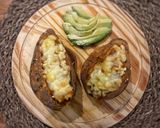 Foto del paso 3 de la receta: Camotes rellenos de picadillo en microondas