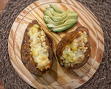 Foto del paso 3 de la receta: Camotes rellenos de picadillo en microondas