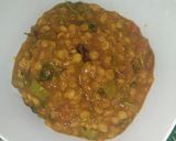 A picture of step 12 of Spicy chana daal.