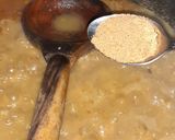 A picture of step 4 of Lahori Chikkar cholay.