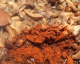 Gombapörkölt 🍄 recept fázis 3 fotója