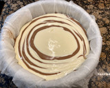Foto del paso 13 de la receta: Pastel de queso “cebra”