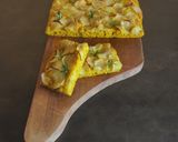 A picture of step 13 of Milk, Turmeric, and Potato Focaccia with Herbes de Provence.