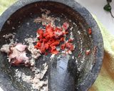 Foto langkah ke 1 dari resep Tumis Kuah Santan Tahu dan Kacang Panjang.