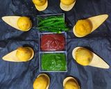 A picture of step 11 of Batakavada (authentic Gujarati taste).