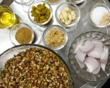 A picture of step 1 of Mixed Sprout Pakoda (Made in Airfryer).