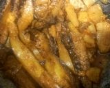 A picture of step 9 of Bitter grud with potato.