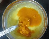A picture of step 4 of Mango Masti dessert.