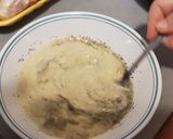 A picture of step 1 of French Fried Onion Chicken.
