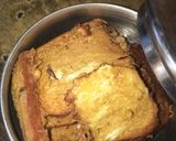 A picture of step 2 of French toast🍽.