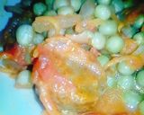 Foto del paso 1 de la receta: Colchón de arvejas!!