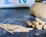 A picture of step 7 of Homemade fresh Pasta without machine (vegan friendly).