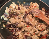 Foto del paso 4 de la receta: Quiche de coliflor, cecina y queso de cabra