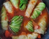 Foto del paso 4 de la receta: Rolled cabbage con la sopa que sobró♡