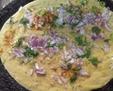 A picture of step 3 of Golden cheela.