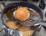 A picture of step 7 of Scotched Quail Egg with Chorizo.
