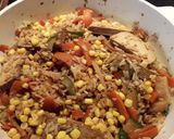 Tofu zöldséges rizzsel recept fázis 3 fotója