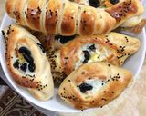 صورة لخطوة 4 من وصفة فطائر بيتزا على طريقتي😋😋