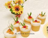 Foto langkah ke 6 dari resep Puding mangga vla susu.