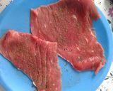 Foto del paso 1 de la receta: Carne asada a la BBQ con guarniciones "Estilo enojona"