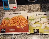 Foto del paso 1 de la receta: Garbanzos y Garrofón en cascote