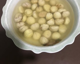 Foto del paso 1 de la receta: Castañas pilongas con leche y miel