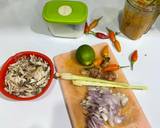 Foto langkah ke 1 dari resep Ikan Tongkol Suwir Bumbu Betutu.