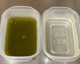 A picture of step 2 of Japanese Matcha Agar Jelly.