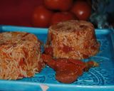 A picture of step 11 of Persian tomato rice (Dami-e Gojeh Farangi).