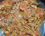 A picture of step 7 of Bhindi 2 pyaja.
