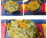 A picture of step 8 of Bangla Lau Beshwari (A Lost Recipe).