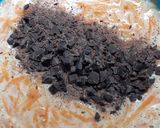 A picture of step 3 of Carrot and Chocolate Cake.