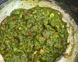 A picture of step 2 of Lehsooni Spinach { Palak } Khichadi { Winter Special }.