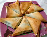 Foto del paso 6 de la receta: 61.🥟Briwat al curry de pollo, espinacas y champiñones🍗🥬🍄