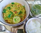 A picture of step 4 of Vegetable Dalia.