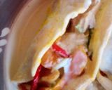 Foto del paso 7 de la receta: Falsos tacos de pollo y verduras (o empanadas abiertas) en la air -fryer