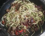 Foto del paso 3 de la receta: Tallarines de zapallo italiano Grez